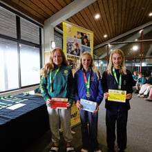 Year 8 Girls; 1st Sofia Turner, 2nd Zofia Wells, 3rd Flora Stevens